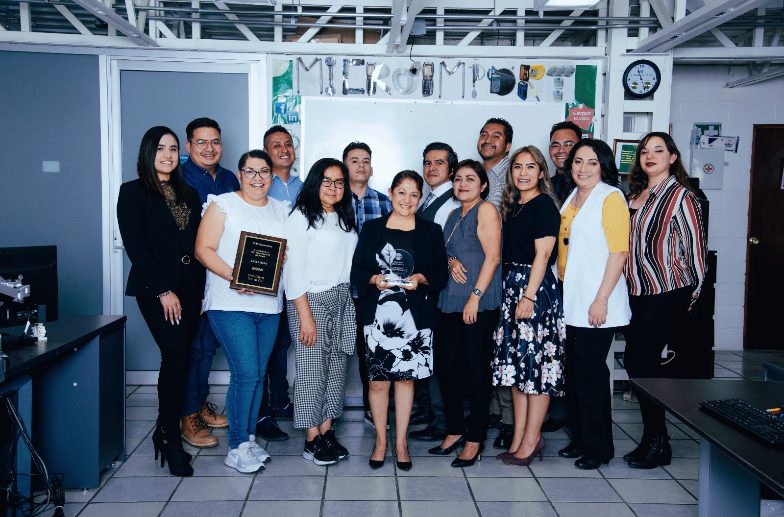 el equipo de microscientific